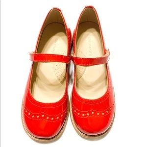 Elephantito Red Mary Jane Shoes